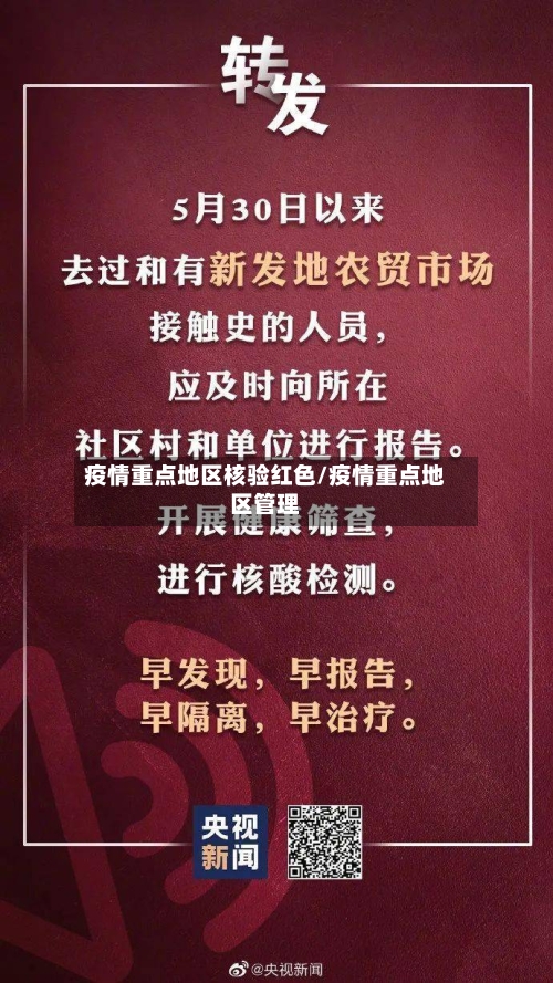 疫情重点地区核验红色/疫情重点地区管理