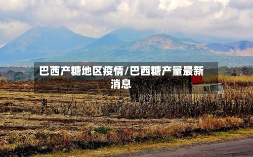 巴西产糖地区疫情/巴西糖产量最新消息-第2张图片
