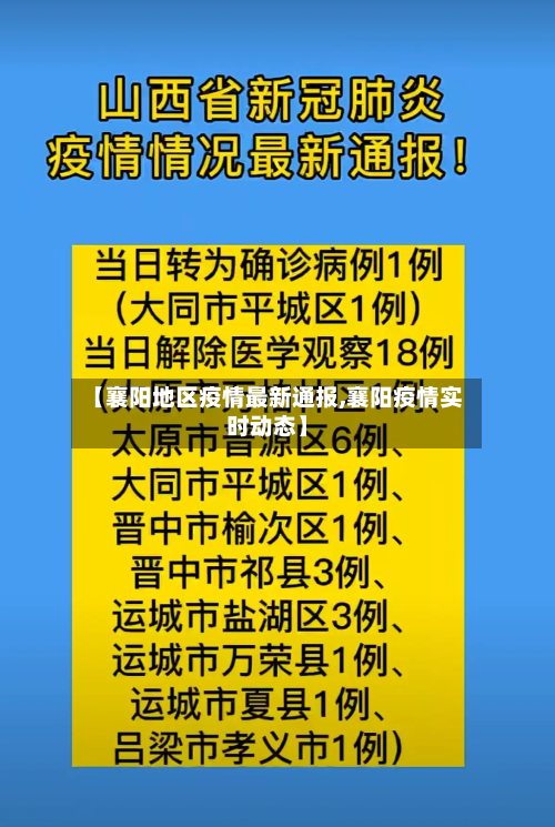 【襄阳地区疫情最新通报,襄阳疫情实时动态】