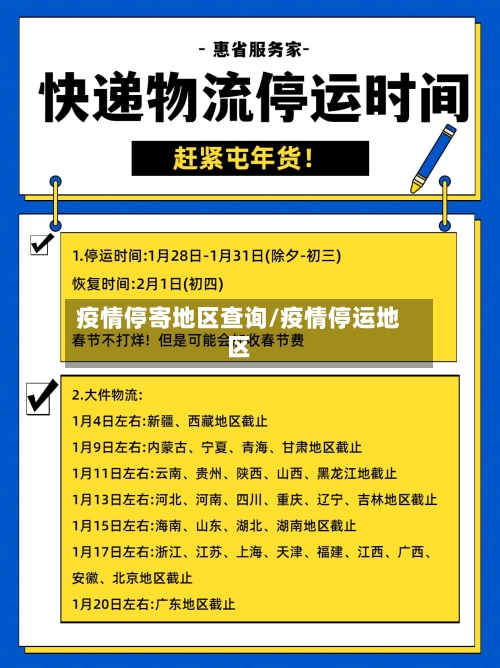 疫情停寄地区查询/疫情停运地区-第2张图片