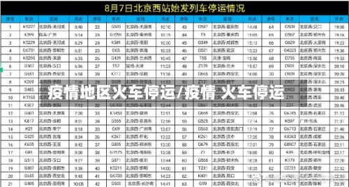 疫情地区火车停运/疫情 火车停运