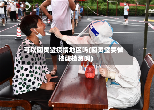 可以回灵璧疫情地区吗(回灵璧要做核酸检测吗)