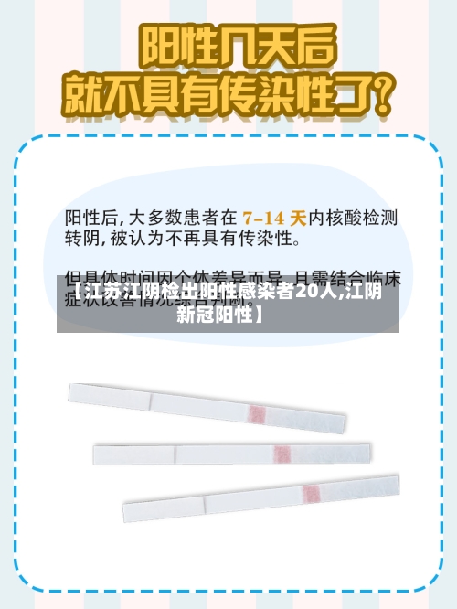 【江苏江阴检出阳性感染者20人,江阴新冠阳性】-第2张图片