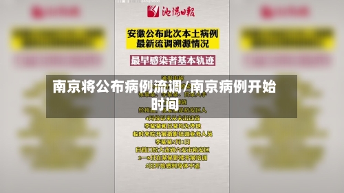 南京将公布病例流调/南京病例开始时间-第2张图片