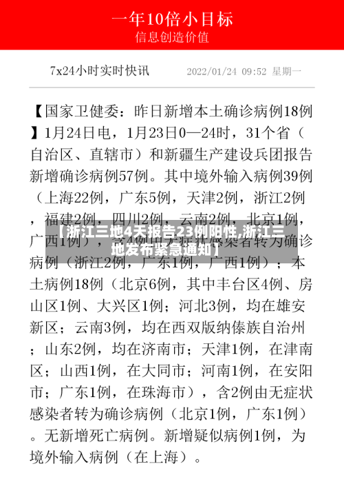 【浙江三地4天报告23例阳性,浙江三地发布紧急通知】-第3张图片