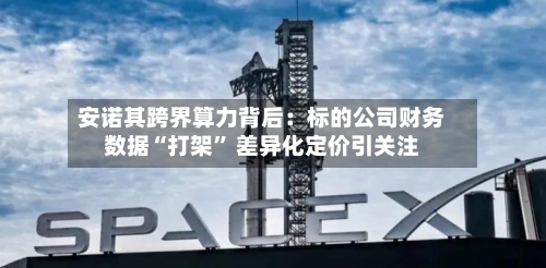 安诺其跨界算力背后：标的公司财务数据“打架” 差异化定价引关注-第2张图片