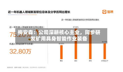 梅安森：公司深耕核心主业，同步研发矿用具身智能作业装备-第2张图片