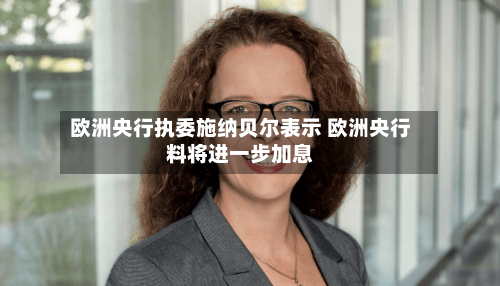 欧洲央行执委施纳贝尔表示 欧洲央行料将进一步加息-第2张图片