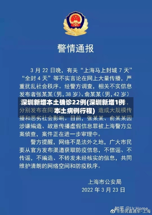 深圳新增本土确诊22例(深圳新增1例本土病例行程)-第1张图片