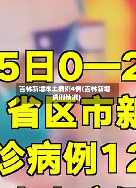 吉林新增本土病例4例(吉林新增病例情况)-第2张图片