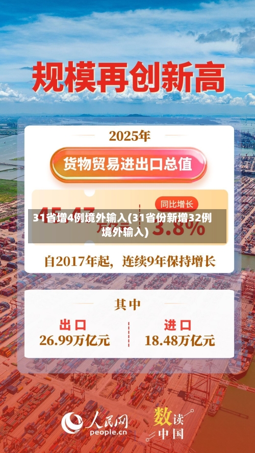 31省增4例境外输入(31省份新增32例境外输入)
