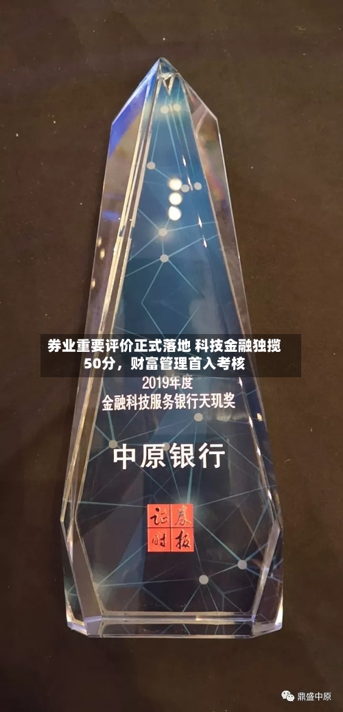 券业重要评价正式落地 科技金融独揽50分	，财富管理首入考核-第3张图片