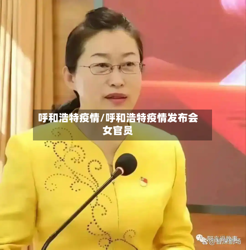 呼和浩特疫情/呼和浩特疫情发布会女官员-第2张图片