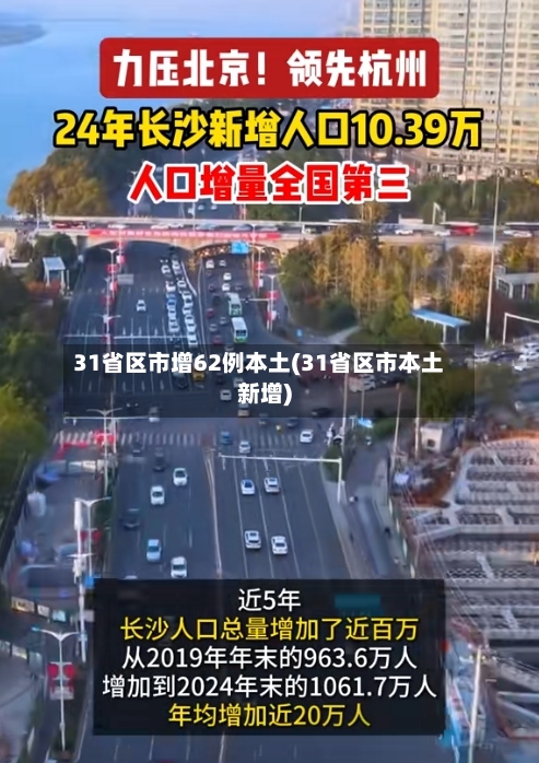 31省区市增62例本土(31省区市本土新增)