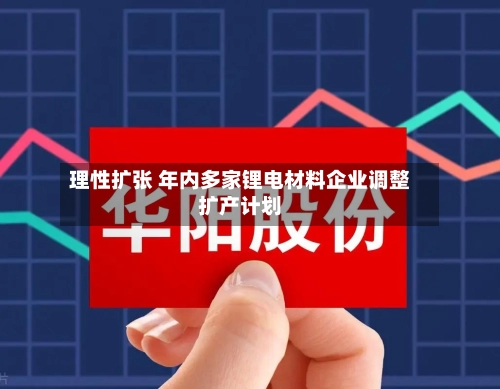 理性扩张 年内多家锂电材料企业调整扩产计划-第2张图片
