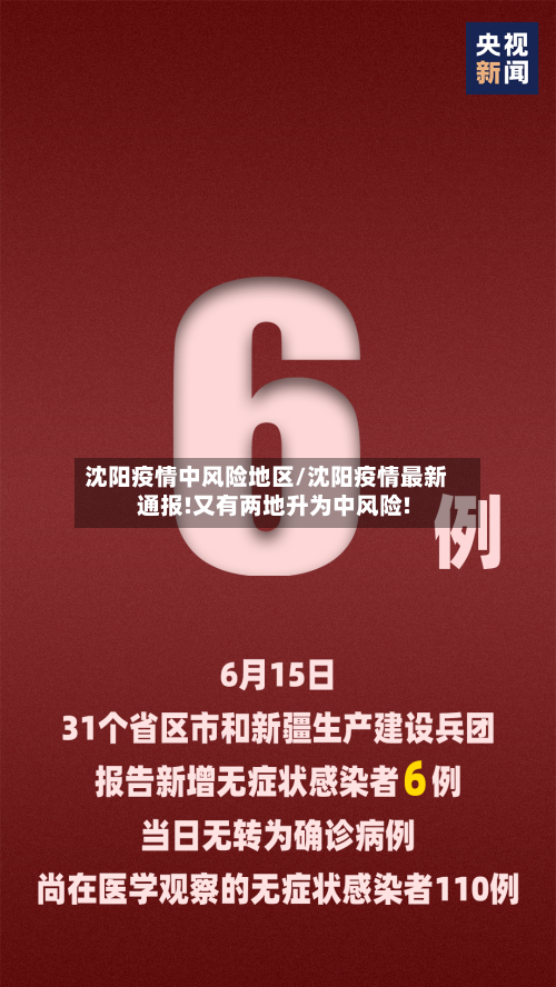 沈阳疫情中风险地区/沈阳疫情最新通报!又有两地升为中风险!-第3张图片