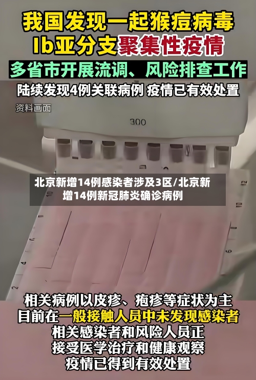 北京新增14例感染者涉及3区/北京新增14例新冠肺炎确诊病例