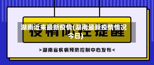 湖南近来最新疫情(湖南最新疫情情况今日)-第2张图片